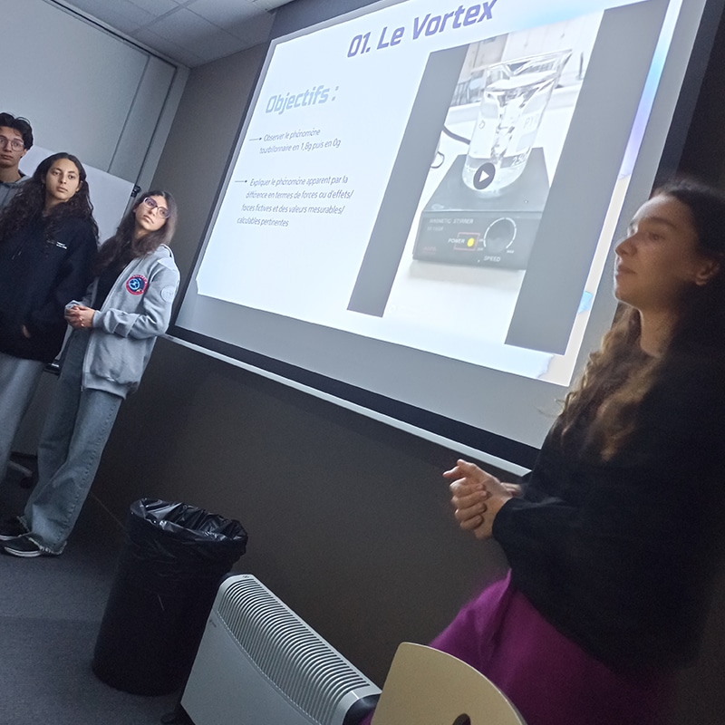 Lycée PMF de Tunis : Campagne de vol